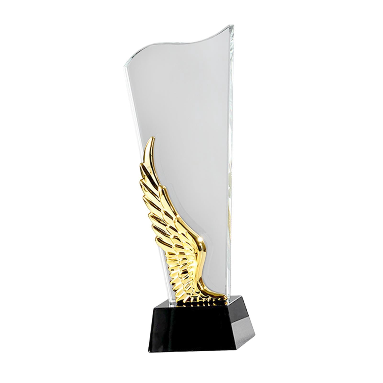 LeeQinersw Employee Appreciation Award Clear Glass Office for Coworker Thank You Trophy