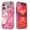 E, variant on Allytechgroup Anti-Scratch Marble Hard Shell Back Cover Cell Phone Case with Protective Case Cover for Apple iPhone 16