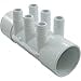 thumbnail image 2 of Waterway Spa Manifold 2in. S x 2in. S 6-Port 3/4in. Rib Barbed 672-7120, 2 of 2