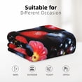 thumbnail image 5 of Honeii Variety Of Fruits And Berries for Throw Blanket for Couch - Thick Blanket, Soft Fuzzy Plush Throw Blanket for All Seasons, Double Sided Blanket,50x60 In, 5 of 8