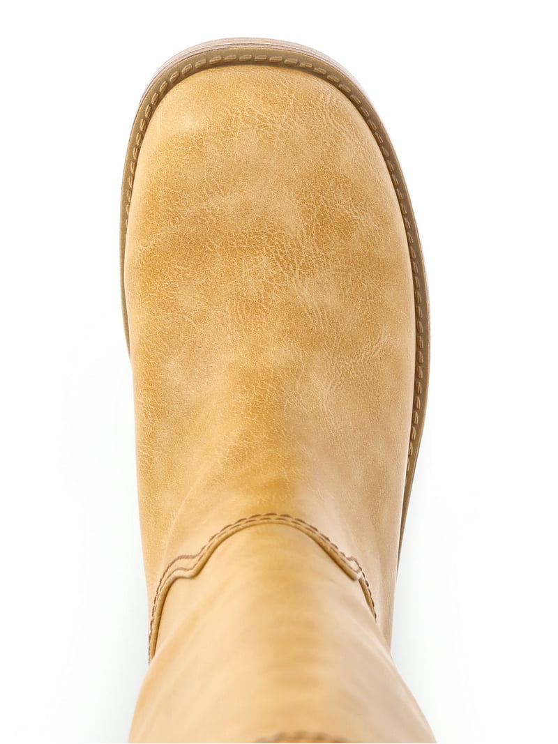 No Boundaries Women's Tall Riding Boot, Wide Width Available