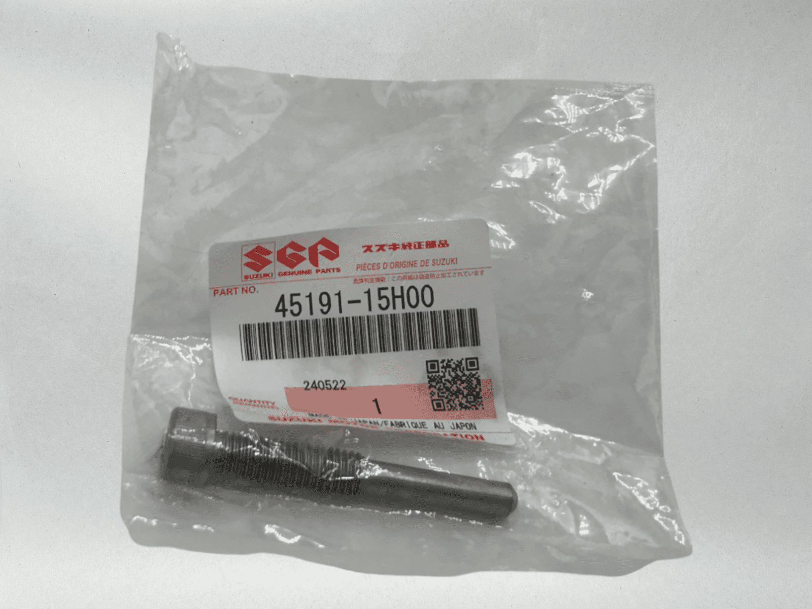 Suzuki OEM 2008-24 Hayabusa GSX 1300 R (2) Front Seat Bolts 45191-15H00 2