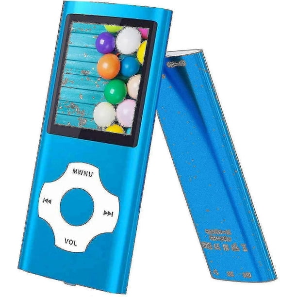 Compact Digital MP3/MP4 Player with LCD Display, 1.82 Screen, and Expandable Memory (16GB/32GB/64GB SD Card)