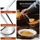 thumbnail image 3 of 2 cucharas soperas de acero inoxidable para cocina, cucharas soperas profundas, antióxido, 3 of 6