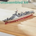 thumbnail image 4 of 1:1000 Ensembles de Navires en Métal 052D Modèle de Destroyer Modèle Militaire Kit Bricolage Kit Non Assemblé, 4 of 11