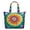 Colorful Tie Dye Pattern-3, variant on Colorful Tie Dye Pattern Large Weekend Travel Bag, Canvas School Handbag with Zipper & Pockets, Airline Friendly for Women Men,22” X 12" X 18"