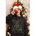 thumbnail image 2 of Doberman Christmas Tree Sweatshirt, Funny Dog Lover Gift, Doberman Christmas Lights Shirts, Christmas Shirts for Women Men, 2 of 3