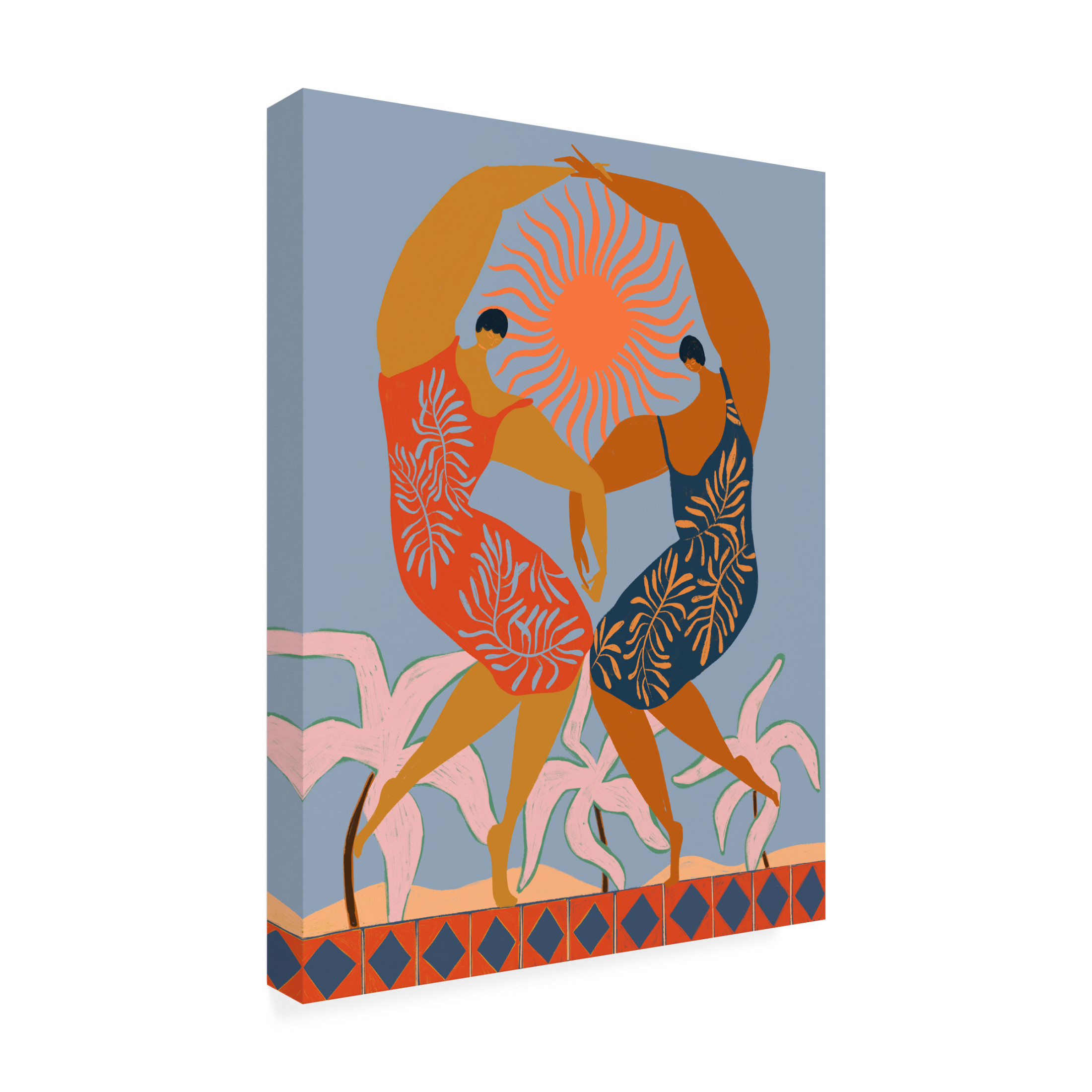 Trademark Fine Art Arty Guava Sisterhood Canvas Wall Art