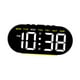 thumbnail image 2 of Reloj despertador digital LED moderno y ajustable para escritorio, ideal para el hogar, el dormitorio y la oficina. Luz amarilla, 2 of 9