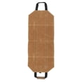 thumbnail image 3 of Sac Fourre-Tout Porte-Bûches en Toile Cirée avec Poignées pour Utilisation Intérieure et Extérieure, 3 of 9