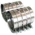 thumbnail image 1 of 10x Premium 304 Stainless Steel T-Bolt Turbo Silicone Hose Clamp 3.25 Inches 76-84mm, 1 of 7