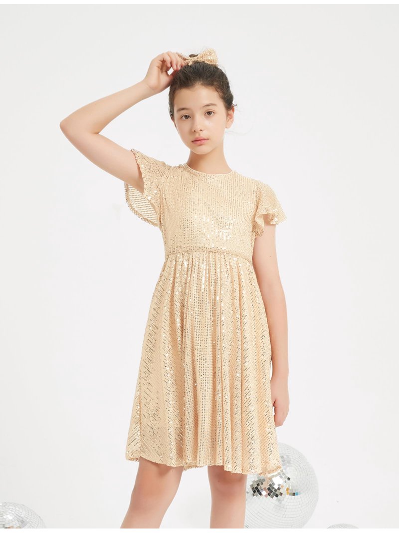Sequin Marks And Spencer Girls Party Dresses Girls Glitter Dress Sparkling Sequin Round Neck A Line Sequin Marks And Spencer Girls Party Dresses Girls Glitter Dress Sparkling Sequin Round Neck A Line