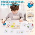 thumbnail image 4 of Rompecabezas de Madera con Forma de Dinosaurio Adena Montessori para Niños Pequeños, 4 of 8
