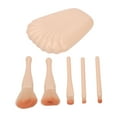 thumbnail image 1 of Pinceles de belleza para maquillaje, 5 piezas de pinceles de maquillaje, juego de pinceles de maquillaje diferentes, pinceles de cosméticos, respuesta rápida, 1 of 8