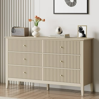 Sona 60 Inch Wide 12 Drawer Dresser with Clam Shell Handles