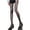 Black, variant on Women's Sheer Mesh Tights Y2K Lace Rose Floral Fishnet Stockings Grunge High Waist Pantyhose Leggings