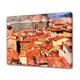 thumbnail image 1 of Póster de lienzo con decoración de techo rojo, decoración de dormitorio, paisaje deportivo, decoración de oficina, regalo, estilo marco, 16 x 24 pulgadas (40 x 60 cm), 1 of 8