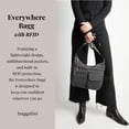 thumbnail image 2 of Everywhere Bagg, bandolera Hobo para mujer con pulsera RFID, bolsa de viaje resistente al agua, 2 of 6