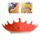 thumbnail image 3 of Gorro De Champú Para Bebé, Gorro De Plástico Con Forma De Corona Bonita Para Baby Shower, Gorro Con Visera Para Protección De Ojos Y Oídos Serendint AP007471-01, 3 of 6