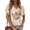 26xv1 Beige, variant on Beopjesk Womens Short Sleeve V Neck Halloween Shirts Thanksgiving Fall Graphic Tees