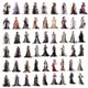 thumbnail image 4 of Paquete de 60 pegatinas para vestido de anime decorativo para bricolaje [4-8 cm], 4 of 4