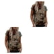 thumbnail image 2 of Qarigey Camiseta de pintura al óleo para mujer, blusa de manga corta con estampado gráfico, cuello , camisa divertida, ropa de moda, sudadera OFSAS-00881 4XL 2Conjunto, 2 of 6