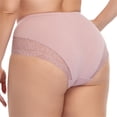 thumbnail image 4 of PMVFHDE Lace Briefs Plus Size High Waist Triangle Plus Size Underwear For Women Pink,XXXXL, 4 of 5