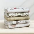 thumbnail image 3 of Great Bay Home Lodge Flannel Sheet Set - 100% Turkish Cotton - Double Brushed (Queen, Snowy Forest), 3 of 6