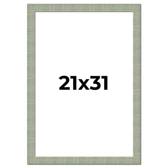 21x31 Frame Green Desert Pear Solid Wood Picture Frame | 1.625 Inch Moulding Width | Interior Frame