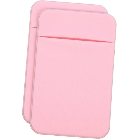 Smartphon 2pcs Mobile Phone Back Sticker Smart Wallets case Pocket Cellphone Back Wallet Bag Stickers Backpack