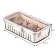 thumbnail image 3 of Fruit Storage Box Portable Design Ventilate Compartment with Lid Eco-friendly Store PET Vegetable Fruit Storage Container Home Supplies, 3 of 12