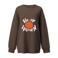 thumbnail image 3 of Ichuanyi Liquidación Mujeres Classic Halloween Impresión de estampado Canneco de manga larga Tops de sudadera suelta ICHUANYI WER202308181577, 3 of 4
