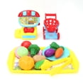 thumbnail image 3 of Caja registradora que juega el juguete, caja registradora de simulación para niños, juguetes para jugar a las casitas, caja registradora de simulación, juguete impulsado por el rendimiento, 3 of 9