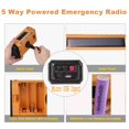 thumbnail image 2 of Batería externa solar con manivela Weather Radio Mesqool 5000, 2 of 7