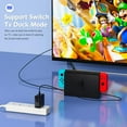 thumbnail image 3 of 65W USB C Type C Charger for Valve Steam Deck and Nintendo Switch 2, AC Adapter compatible with Nintendo Switch/ LITE/ OLED/ TV Dock Mode with USB Type C Cable, 3 of 8