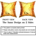 thumbnail image 5 of Golden Autumn Leaves Pillow Covers 20x20 Inch Set of 2, Wildlife Elk Deer Animal Throw Pillow Covers Square Cotton Fall Cushion Cover for Home Couch Sofa Patio Bedroom Livingroom, 5 of 6