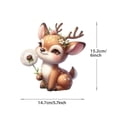 thumbnail image 1 of Cartoon Animal Designs Thermal Transfer DTF Patches For Kids Clothing DIY Assorted Sizes, 1 of 7