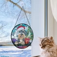 thumbnail image 4 of Standard Schnauzer Christmas Tree Dog Ornament 2025 - Standard Schnauzer Dog Christmas Stained Glass SunCatcher for Window, Dog Christmas Decoration, Christmas Keepsake, 4 of 4