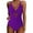 Violet, variante sur FhsagQ Ensembles de Maillots de Bain pour Femmes Camisoles & Débardeurs Dentelle Mode Été Bretelles Taille Creuse un Maillot de Bain Couleur Unie Bikini Maillot de Bain Femmes Ensembles de Maillots de Bain Sans Entrejambe TP Bleu Foncé m