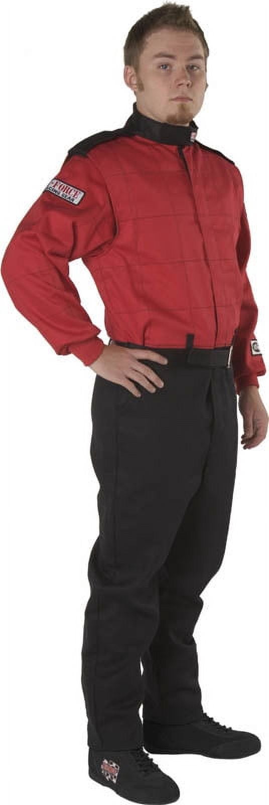 G-Force Red X-Large GF525 1 Piece Driving Suit P/N 4525XRD