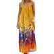 thumbnail image 3 of TaTaai Womens Printed Long Maxi Dress Spaghetti Strap Backless Loose Fit Sleeveless Casual Solid Color Soft Lightweight Comfortable for Summer Daily Beach Gift, 3 of 9