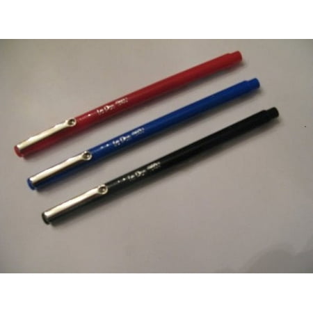Le Pens 3 Pk Black/red/blue