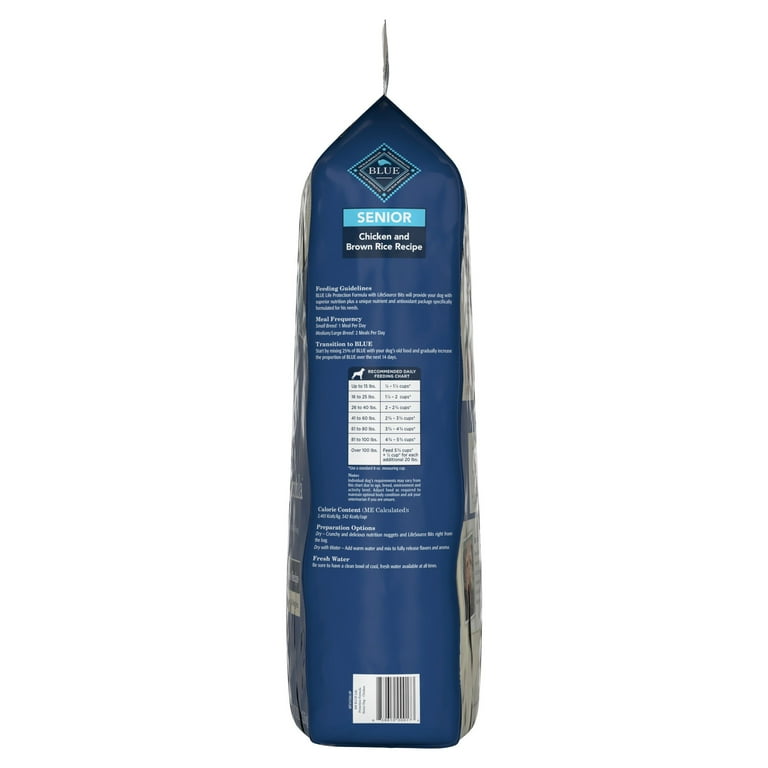 Blue buffalo top life protection senior