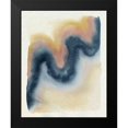 thumbnail image 2 of Popp, Grace 12x14 Black Modern Framed Museum Art Print Titled - Wavy Pitch II, 2 of 5