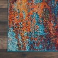 thumbnail image 5 of Nourison Celestial Abstract Atlantic 3' x 5' Area Rug, (3x5), 5 of 8