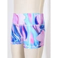 thumbnail image 6 of iiniim Kids Girls Tie Dye Boy-Cut Shorts Bottoms Gymnastics Sports Workout Shorts Activewear, 6 of 7