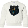 thumbnail image 2 of Inktastic Grizzly Bear Youth Sweatshirt, 2 of 4