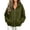 A-Green, variant on SYwaren Women's Long Sleeve Open Front Hoodie Cardigan with Pockets Solid Color Tops