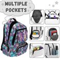 thumbnail image 3 of KUIFORTI Axolotl Purple Girls Backpack Set, Fashion School Bag with Lunch Box Pencil Pouch Water Bottle Sleeve for Elementary Middle School Students, 3 of 6