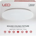 thumbnail image 2 of FEIT Electric 13 in. H x 13 in. W x 3.8 in. L White LED Ceiling Light Fixture, 2 of 2